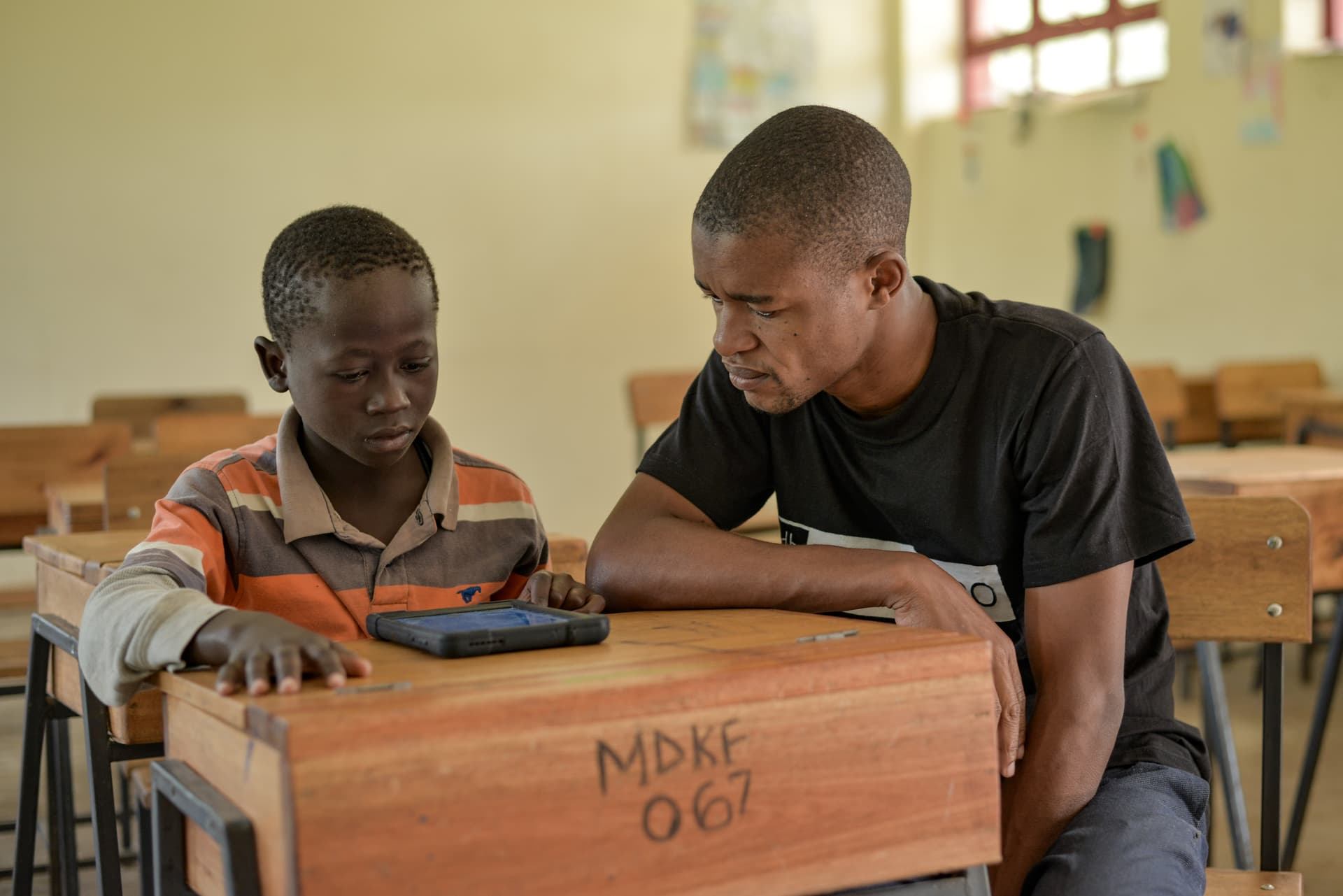 Children learning together